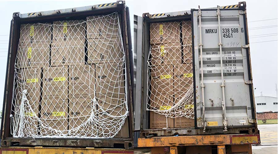 4月首發(fā)！英國(guó)客戶Argos滾筒衣服烘干機(jī)完成裝柜發(fā)貨