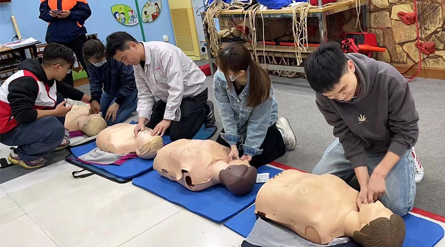 提升自救互救能力！金環(huán)電器開展初級救護員培訓學習