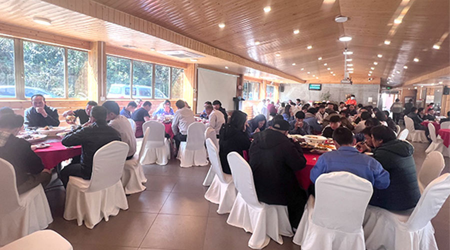 金環(huán)電器開工宴！吃飽喝足加油干迎戰(zhàn)2023！