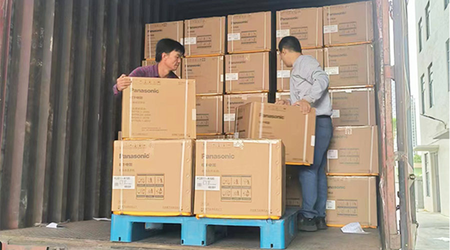 發(fā)貨抓速度！金環(huán)電器第一時(shí)間完成松下滾筒干衣機(jī)發(fā)貨