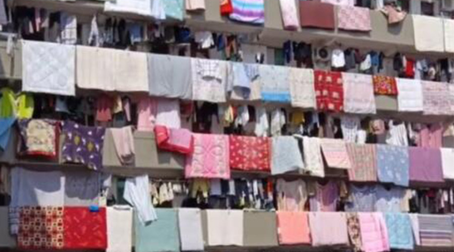 學(xué)?，F(xiàn)曬被大場面！滾筒衣服烘干機(jī)即烘即干大件棉被 便捷好用