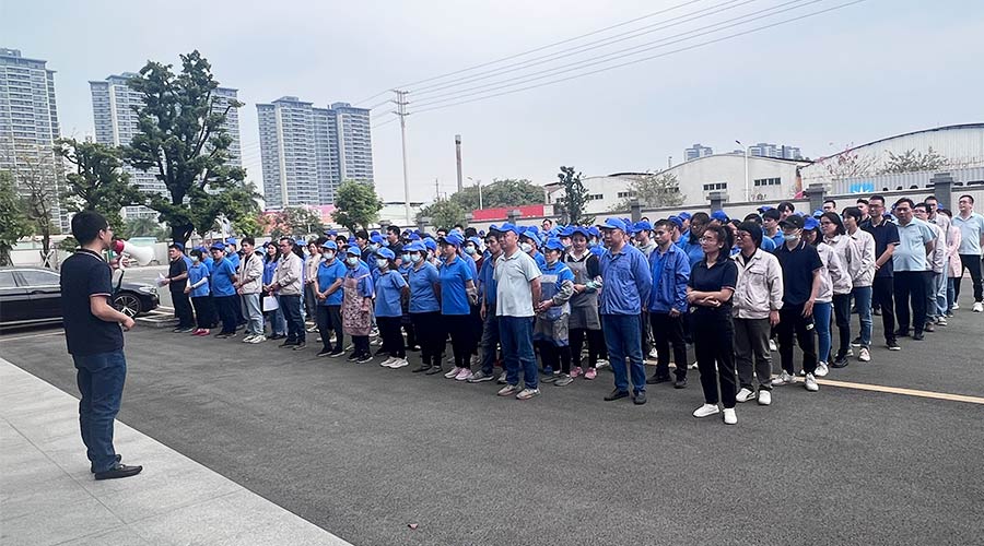 安全至上 防范未“燃”！金環(huán)電器開展消防安全演練