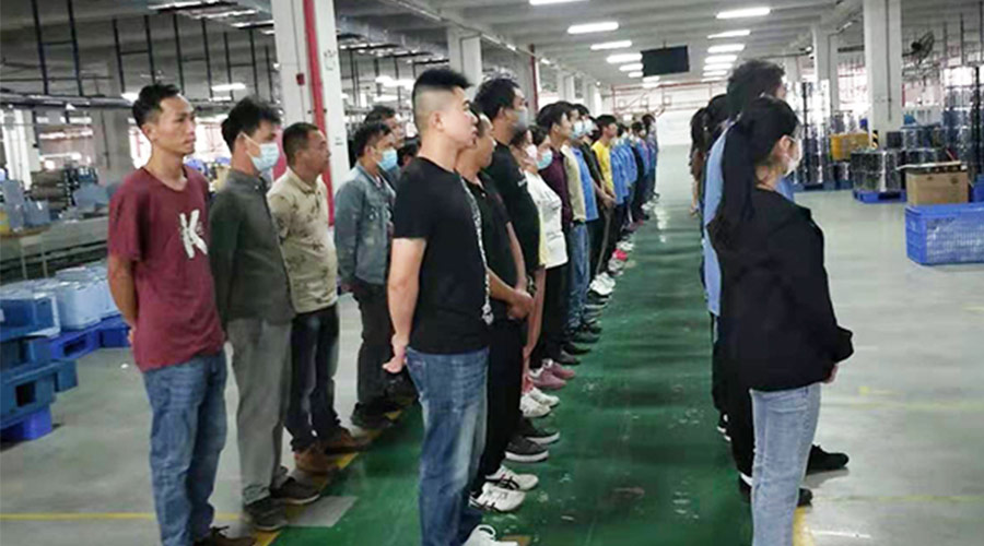 二十大寄語青年！金環(huán)電器開展關于二十大會議精神學習