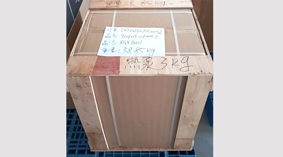 吸引客戶關(guān)注！金環(huán)電器熱泵滾筒干衣機(jī)小樣出貨國外