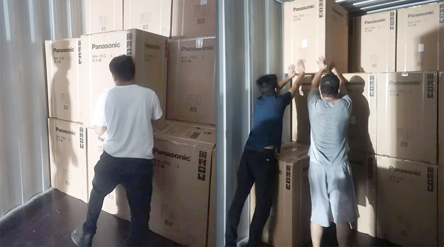 出貨速度！金環(huán)電器順利完成松下客戶的衣物烘干機(jī)出貨