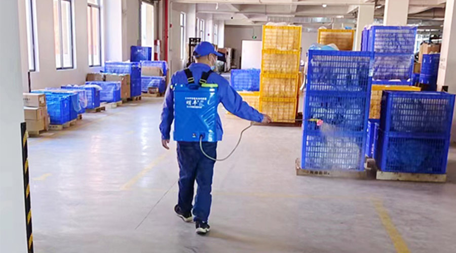 健康和安全放首位！金環(huán)電器全面開展工廠除菌工作