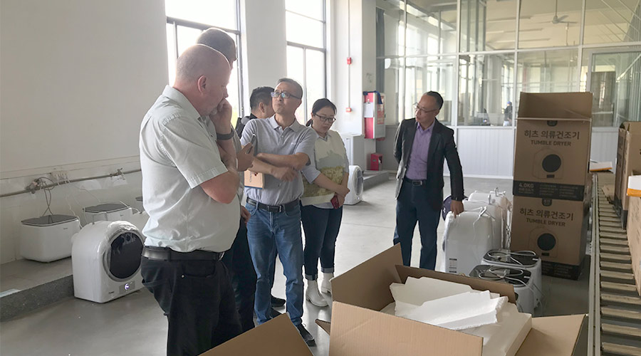 搶訂單 拼合同！金環(huán)電器積極推進(jìn)滾筒衣服烘干機(jī)訂單增長(zhǎng)